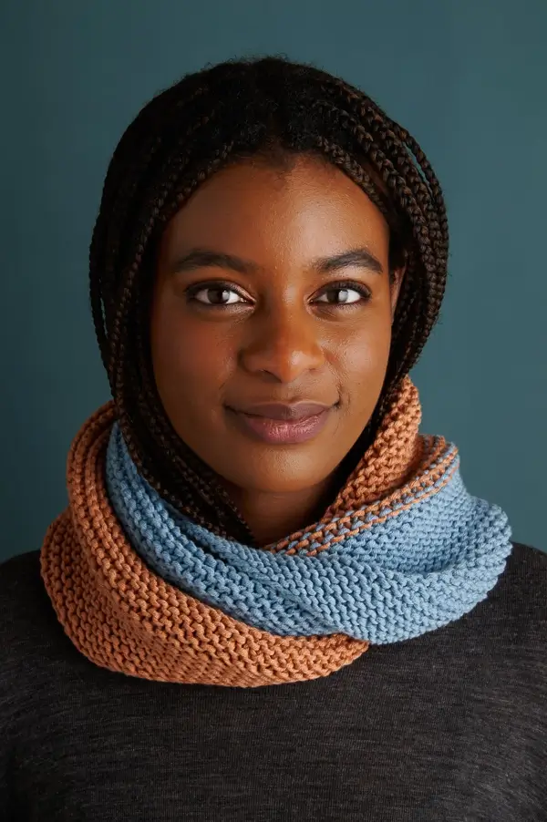 Infinity Scarf Knitting Pattern: In A Twist Cowl