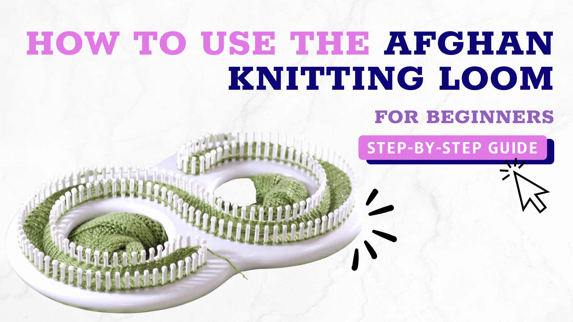 How to Use the Afghan Loom