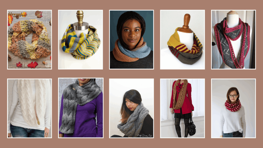 infinity scarf knitting patterns
