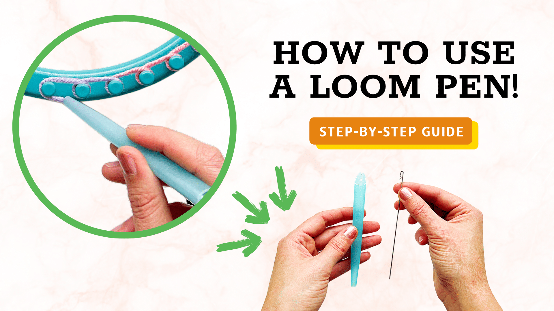 How to Use a Loom Pen