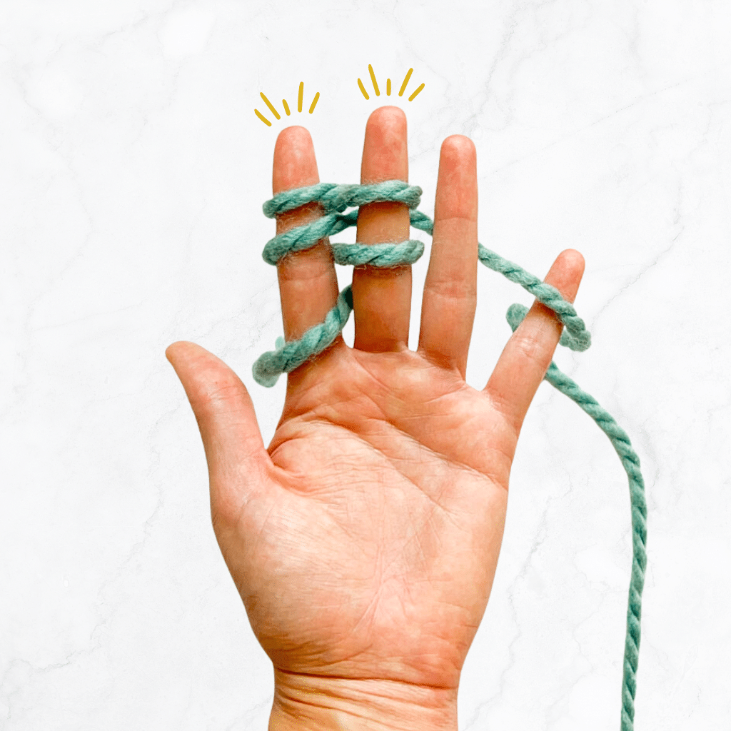 two-finger-knitting