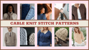 list of cable knit stitch patterns