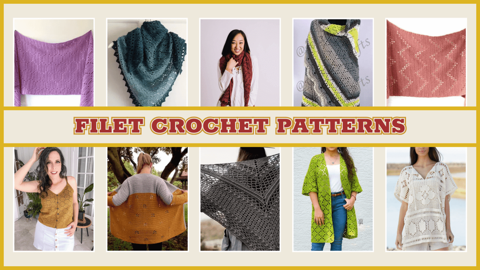10 Life-Changing Filet Crochet Patterns - Knitting.com