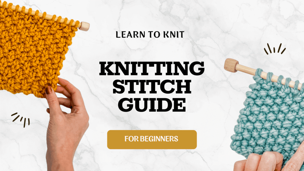 knitting terms for beginners